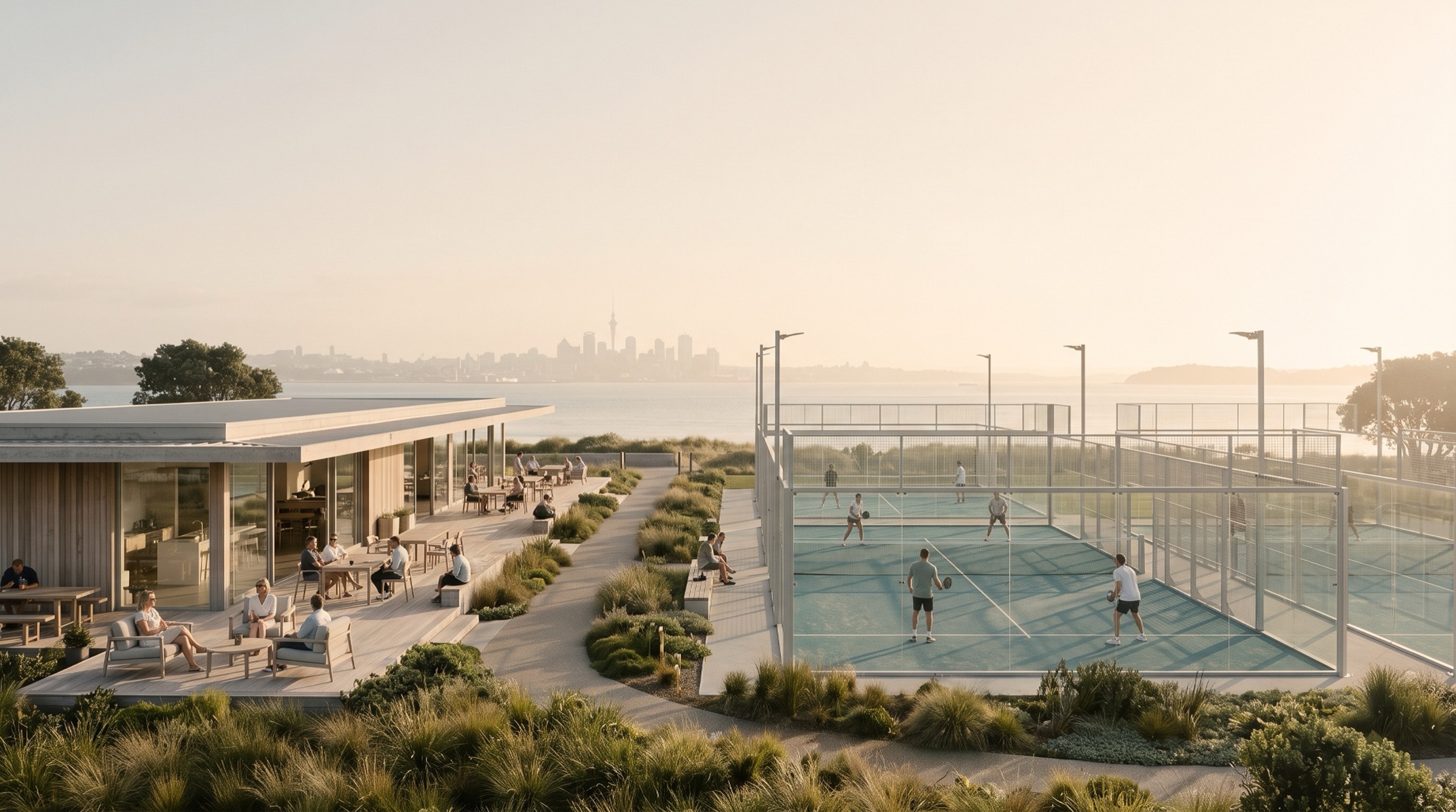 Concept visualisation — Nine One Play sport environment